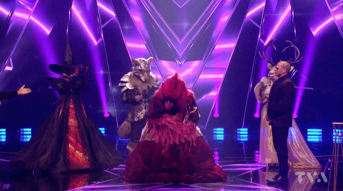 Cardinal dans Chanteurs Masqués