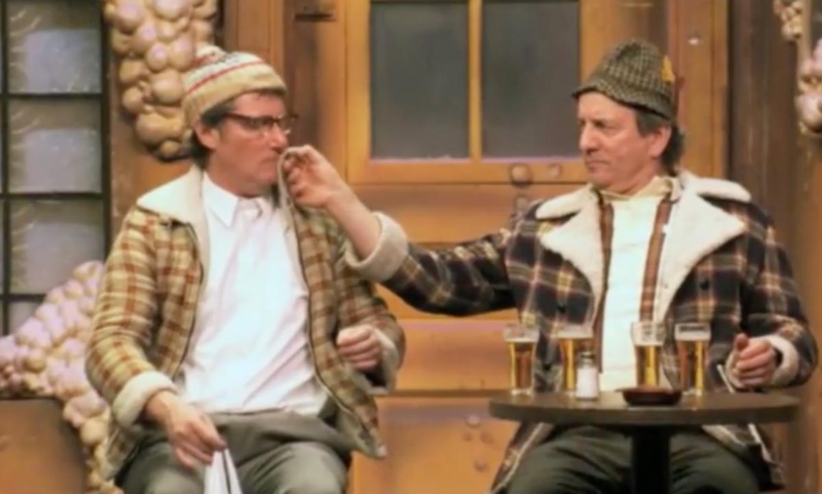 Michel Côté et Marc Messier