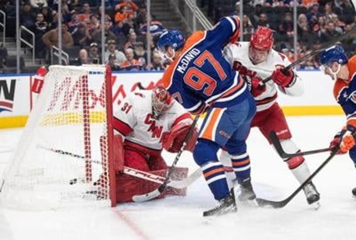 Connor McDavid vs. Frederik Andersen