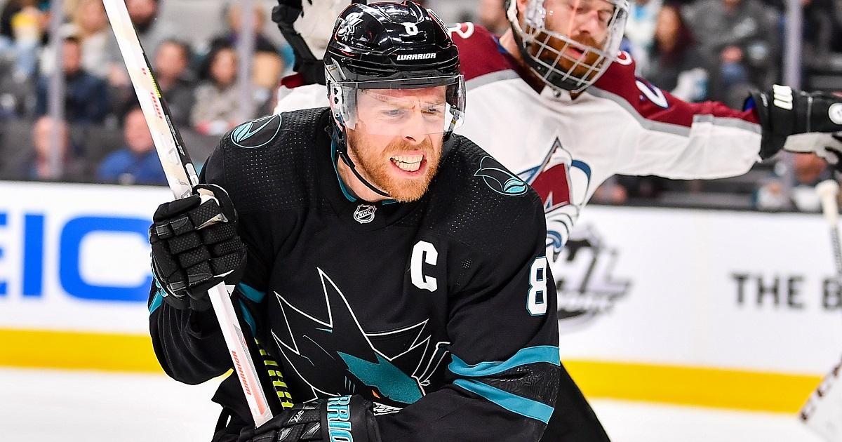 Joe Pavelski-Chris Brown-CSM-Zuma