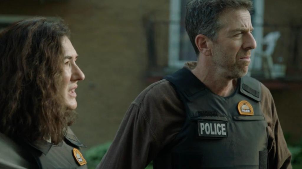 Karine Gonthier-Hyndman et Patrice Robitaille dans Antigang