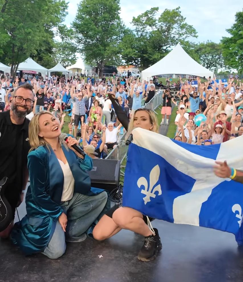 Mitsou à la St-Jean Baptiste