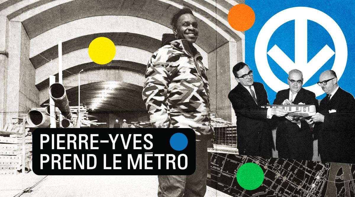 Pierre-Yves Lord prend le métro