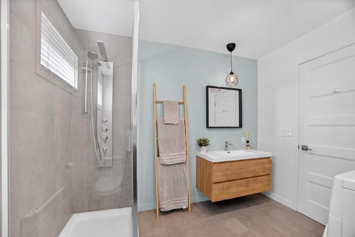 Détail de la deuxième salle de bain