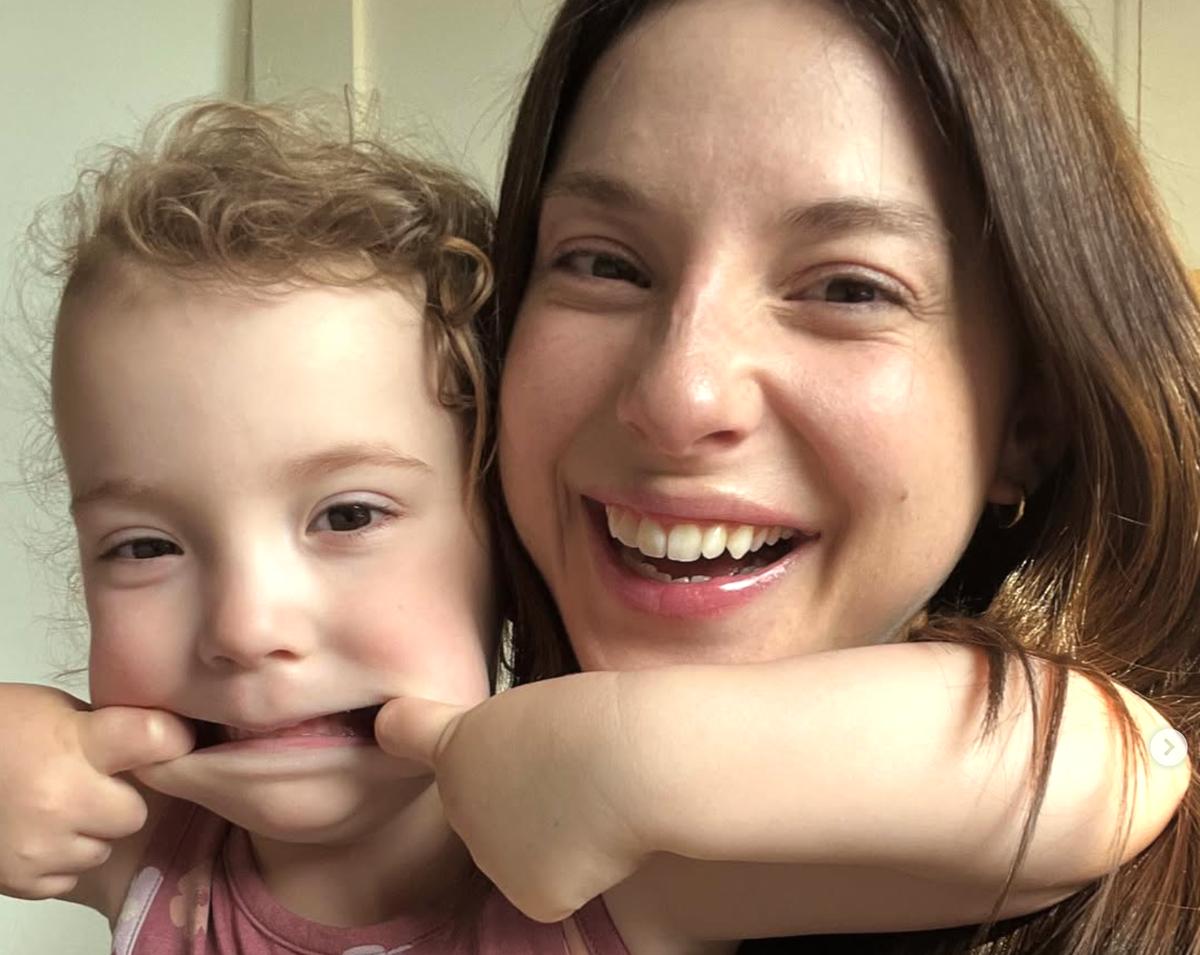 Mylène st-sauveur et un de ses enfants
