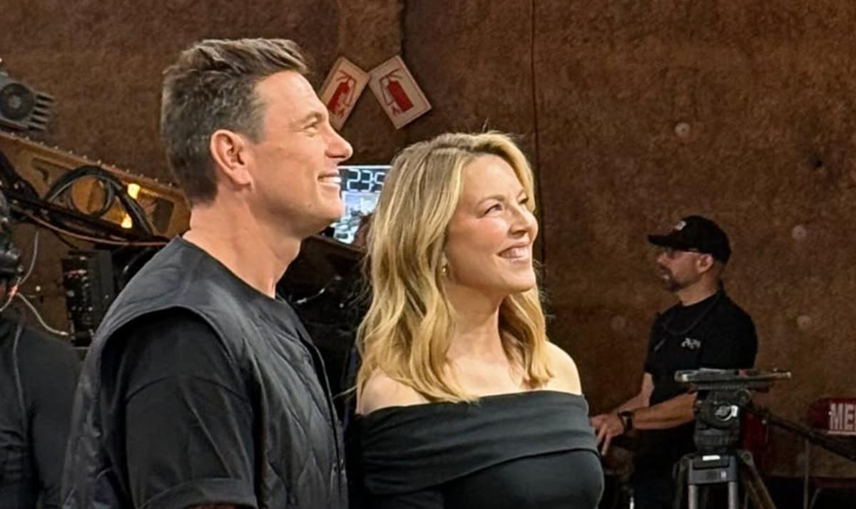 Chuck Hughes et Julie Bélanger