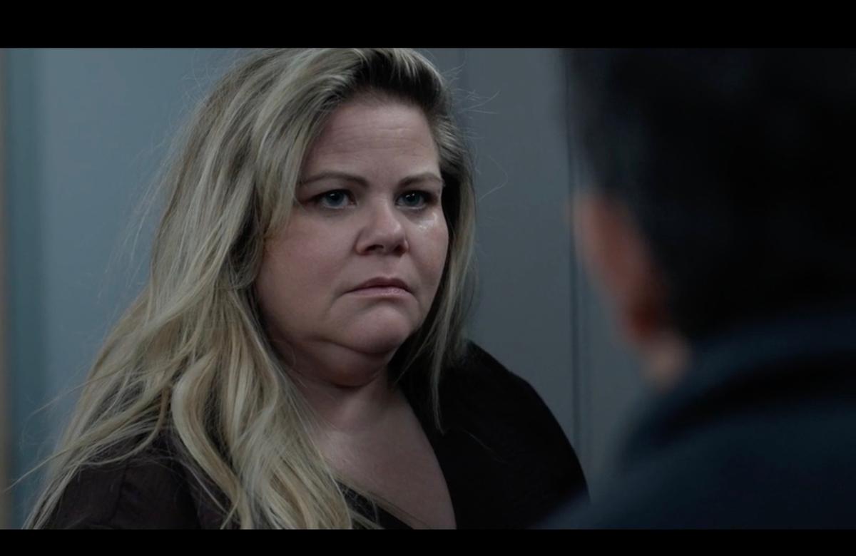 Geneviève Schmidt dans son role d'Isabelle Granger dans STAT