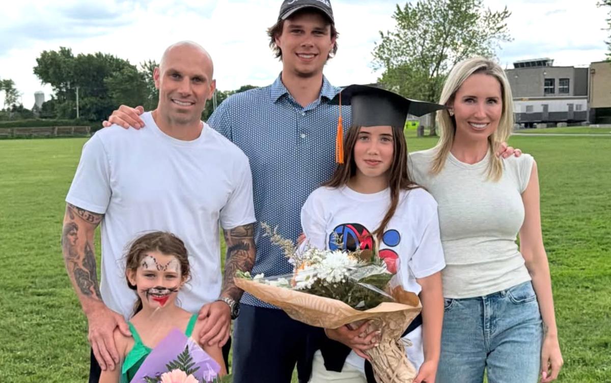 Maika Desnoyers et sa famille