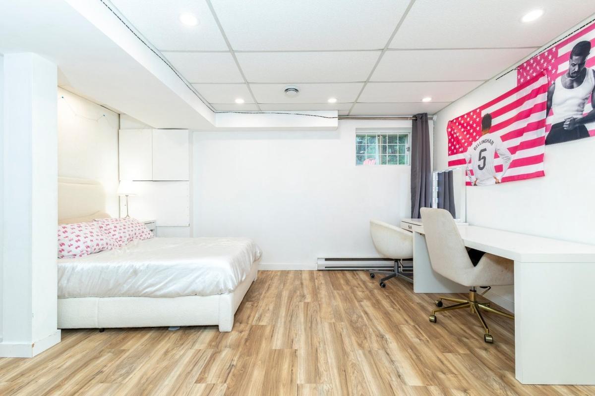 Espace de divertissement au sous-sol