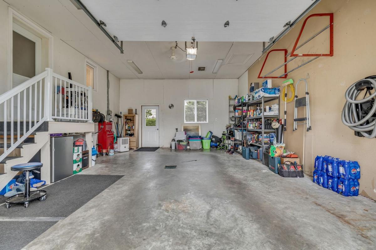 Intérieur du garage
