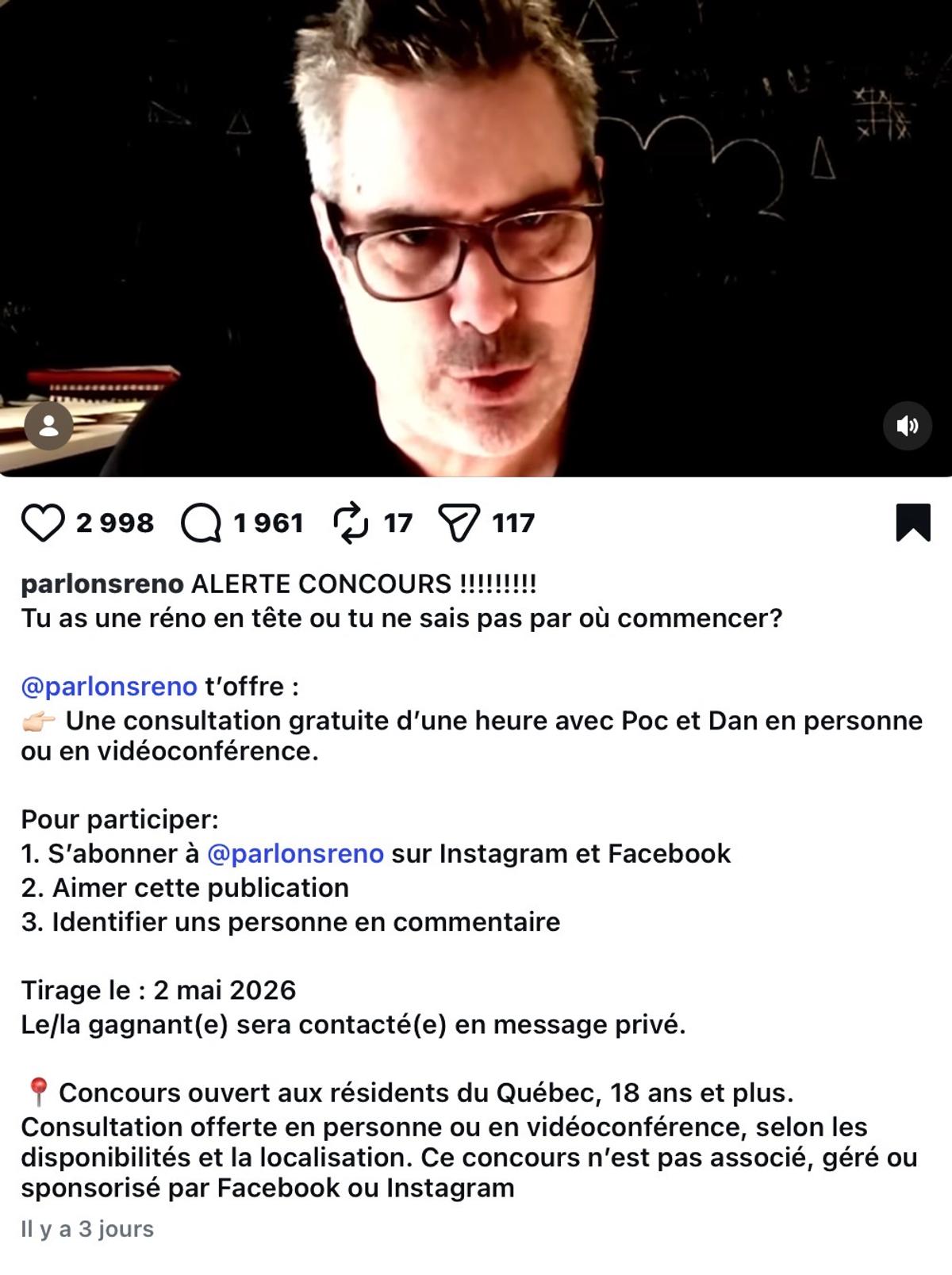 Parlons réno