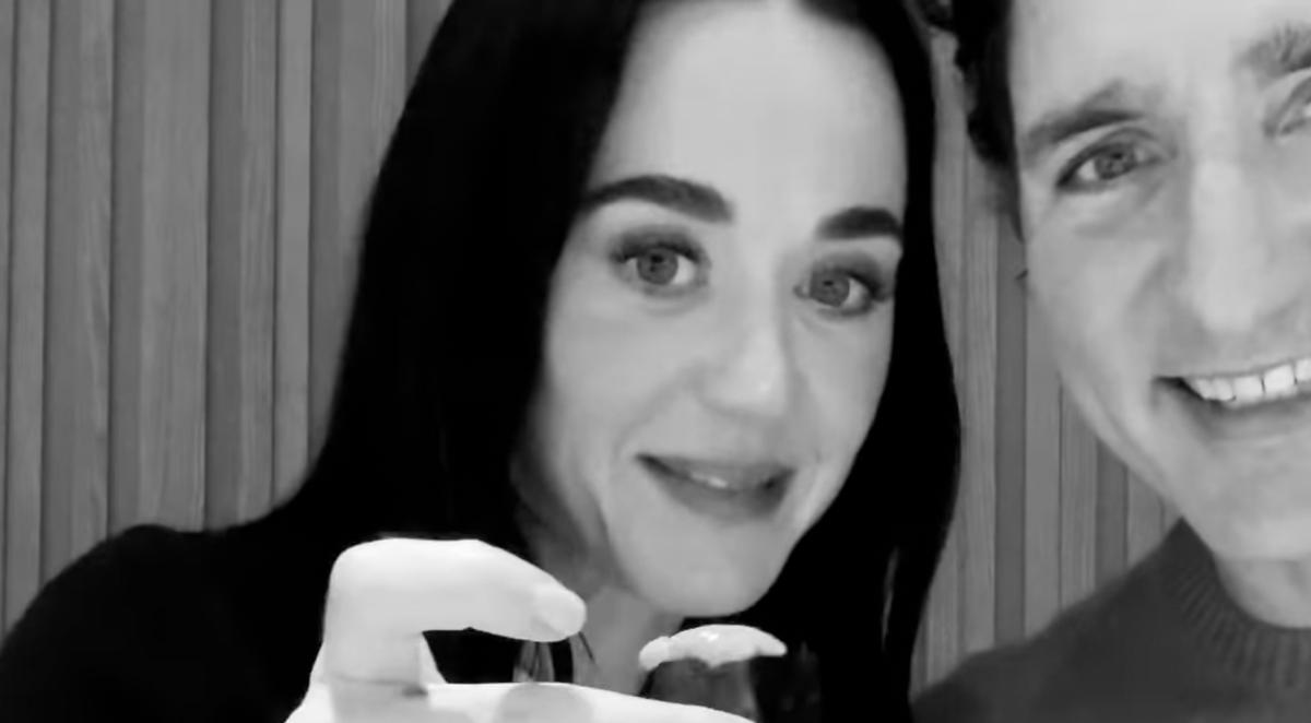 KAty Perry et Justin Trudeau