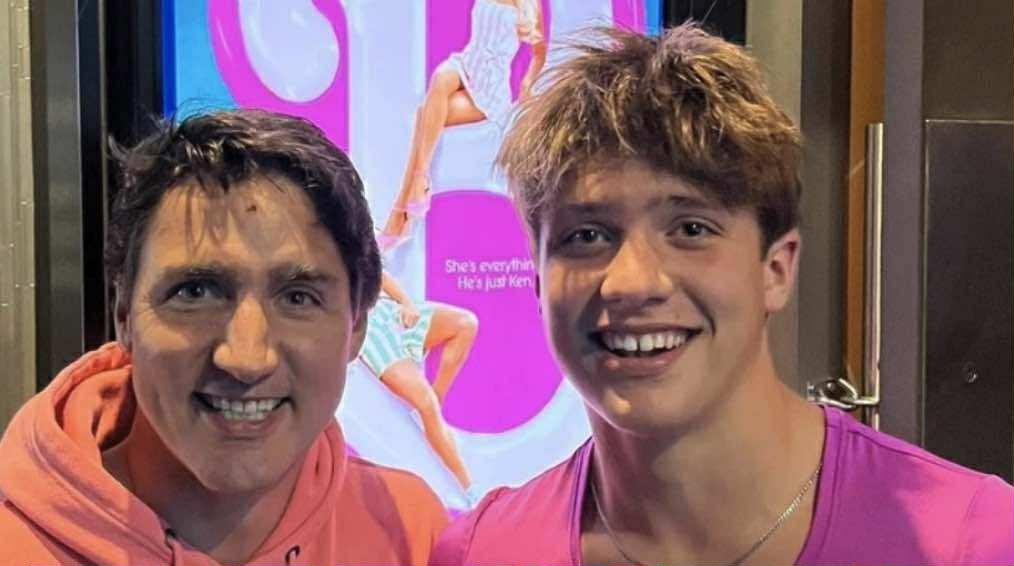 Justin et Xavier Trudeau