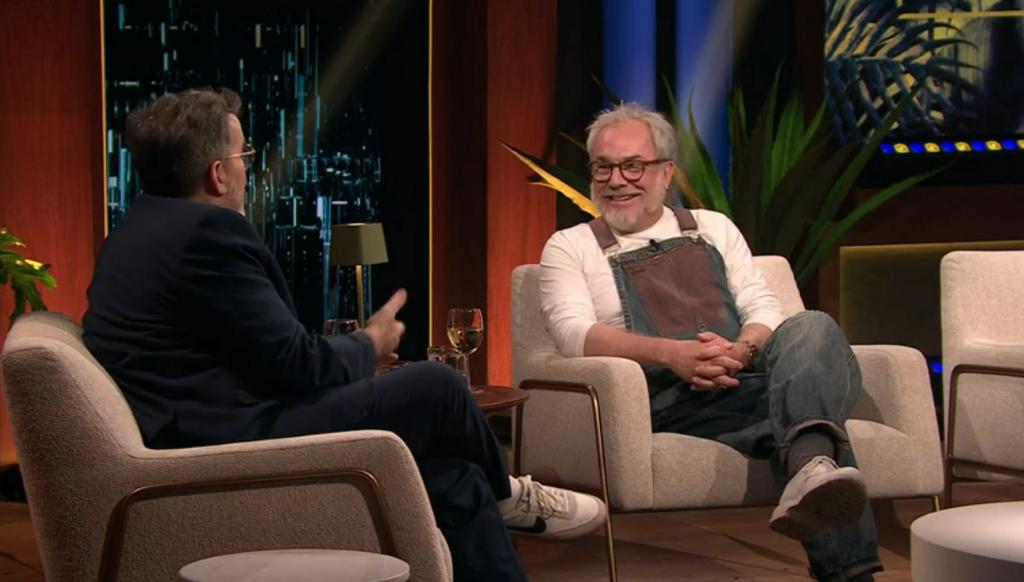 Christian Bégin sur le plateau de Bonsoir Bonsoir