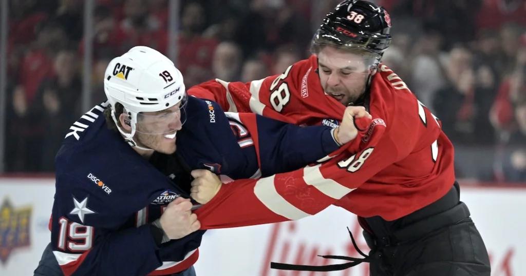 Matthew Tkachuk et Brandon Hagel Mondiaux 2025