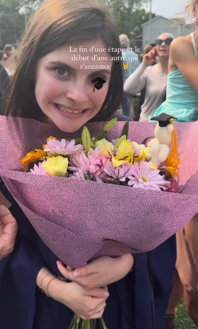 Mia Tinayre à sa graduation