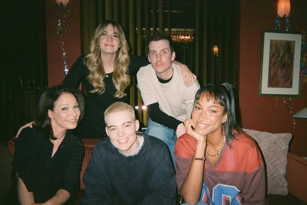 Rosalie Vaillancourt, Pier-Luc Funk, Sandrine Bisson, Roxane Bruneau et Naadei Lyonnais