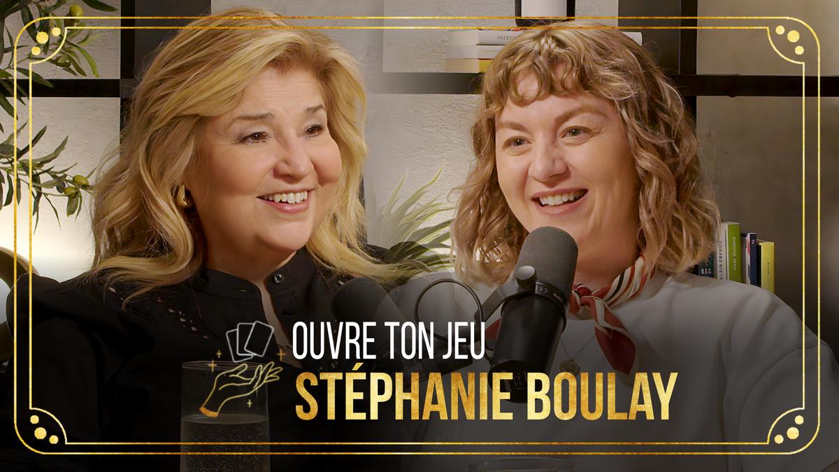 Marie-Claude Barrette et Stéphanie Boulay à Ouvre ton jeu