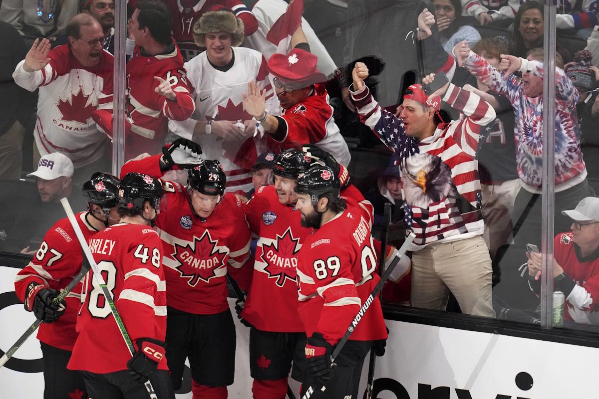 Team Canada at the Four Nations tournament 