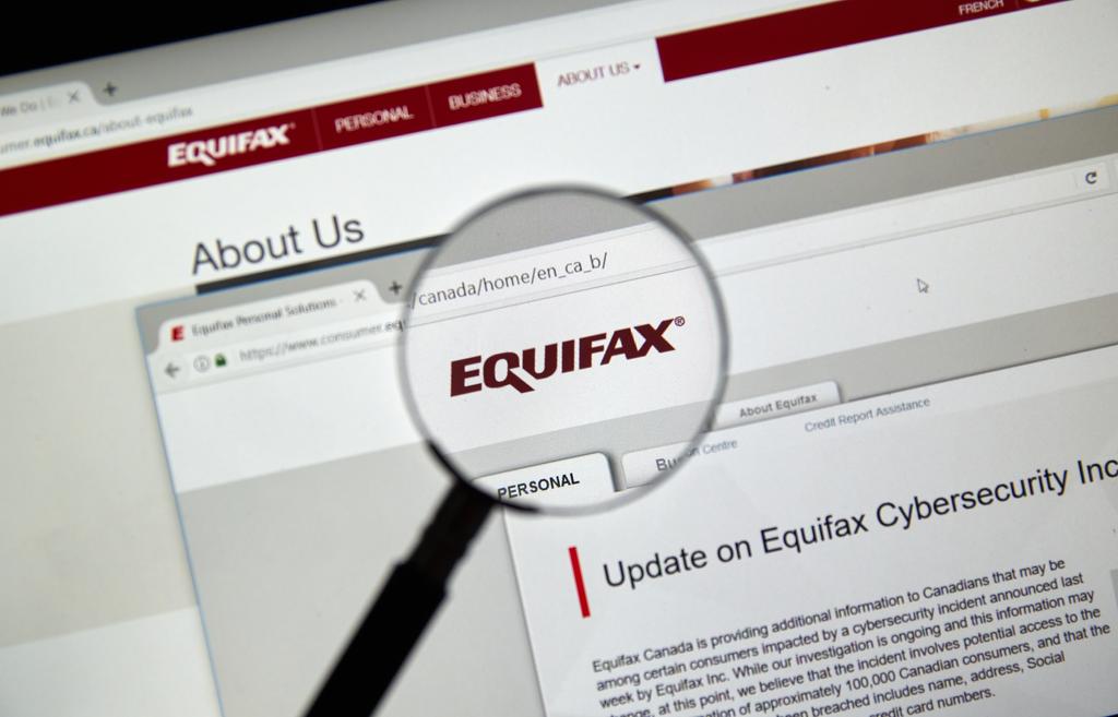Site web d'Equifax