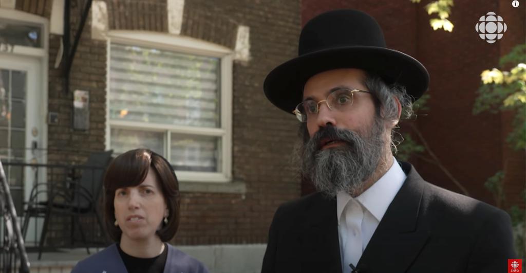 Yehuda Rothbart et sa femme Judith Bleier