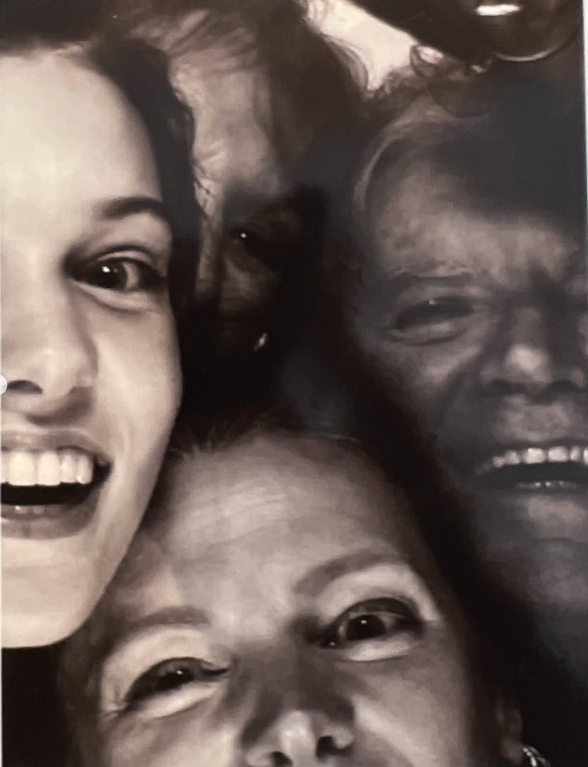 Charlotte Cardin et son grand-père