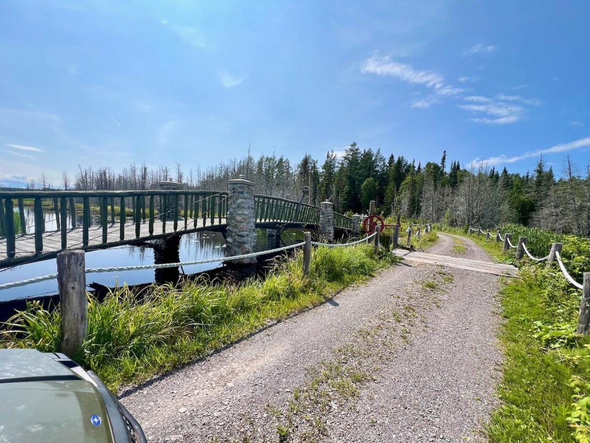 Lac privé sur la propriété