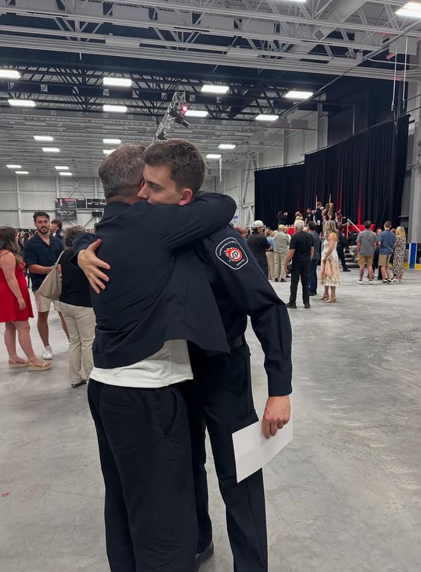 Benoit Gagnon et son fils