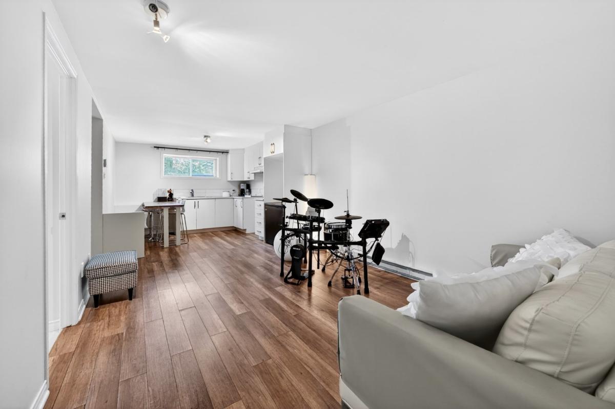 Salle familiale au sous-sol
