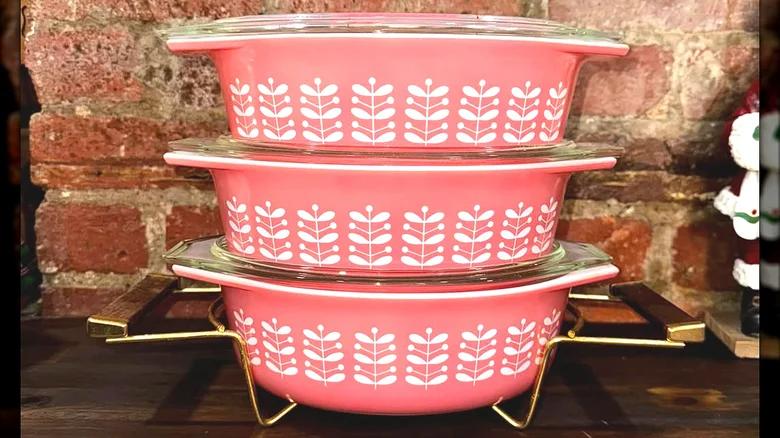 Pyrex Rose