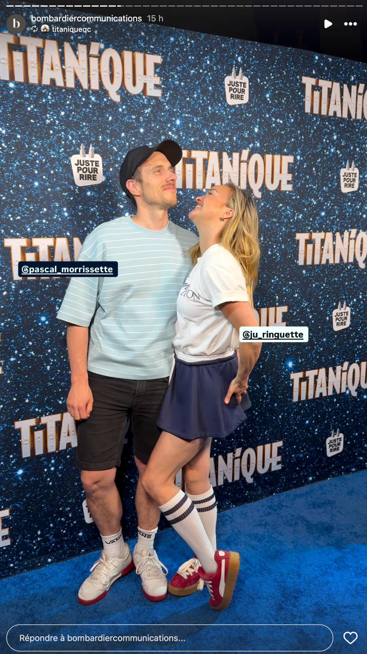 Pascal Morissette et Julie Ringuette