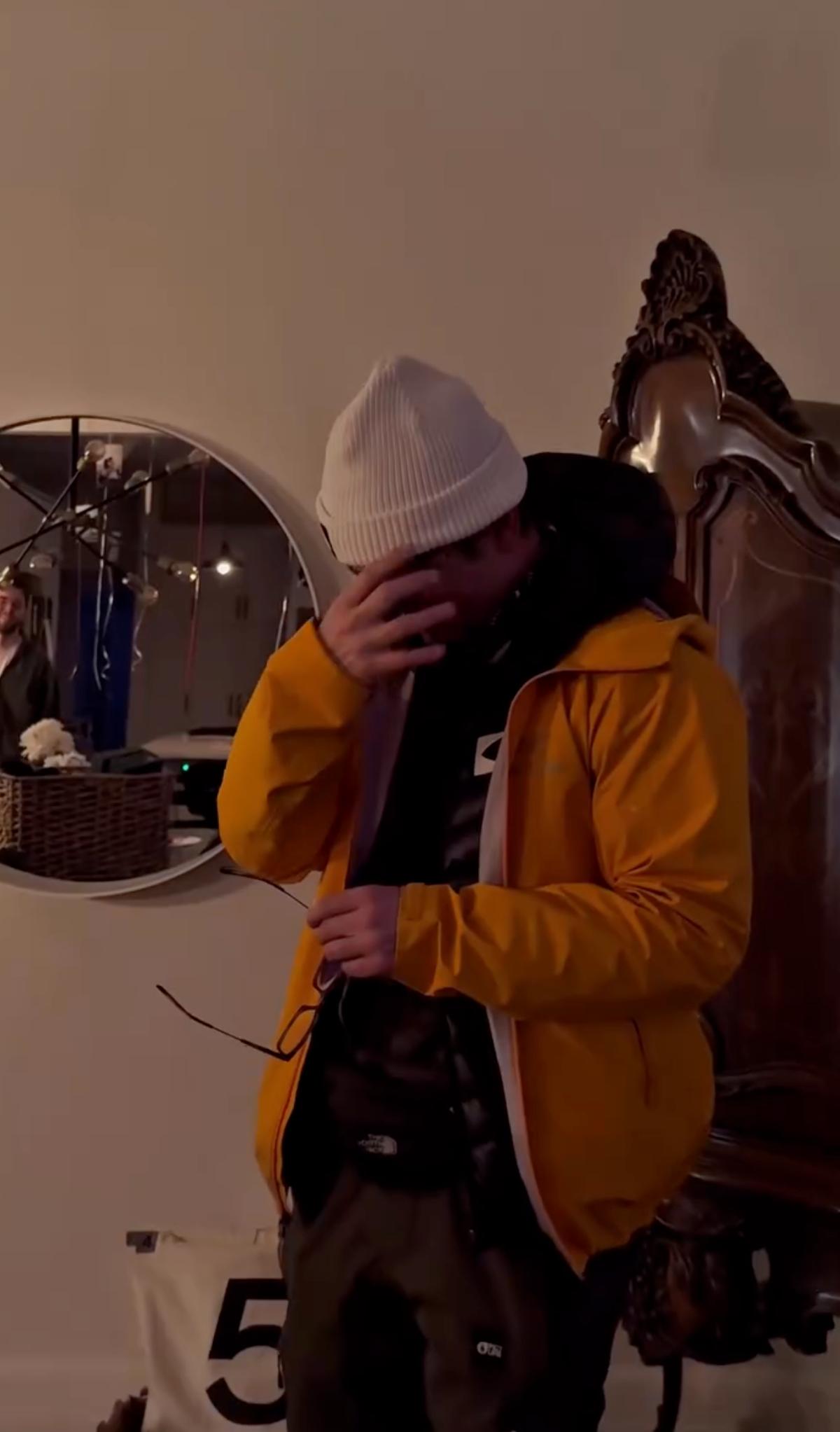 Sébastien Delorme surpris à son anniversaire