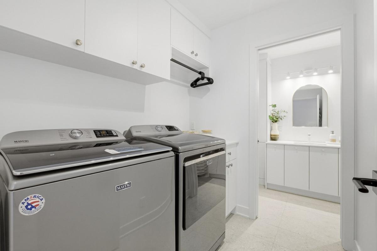 Salle de lavage fonctionnelle