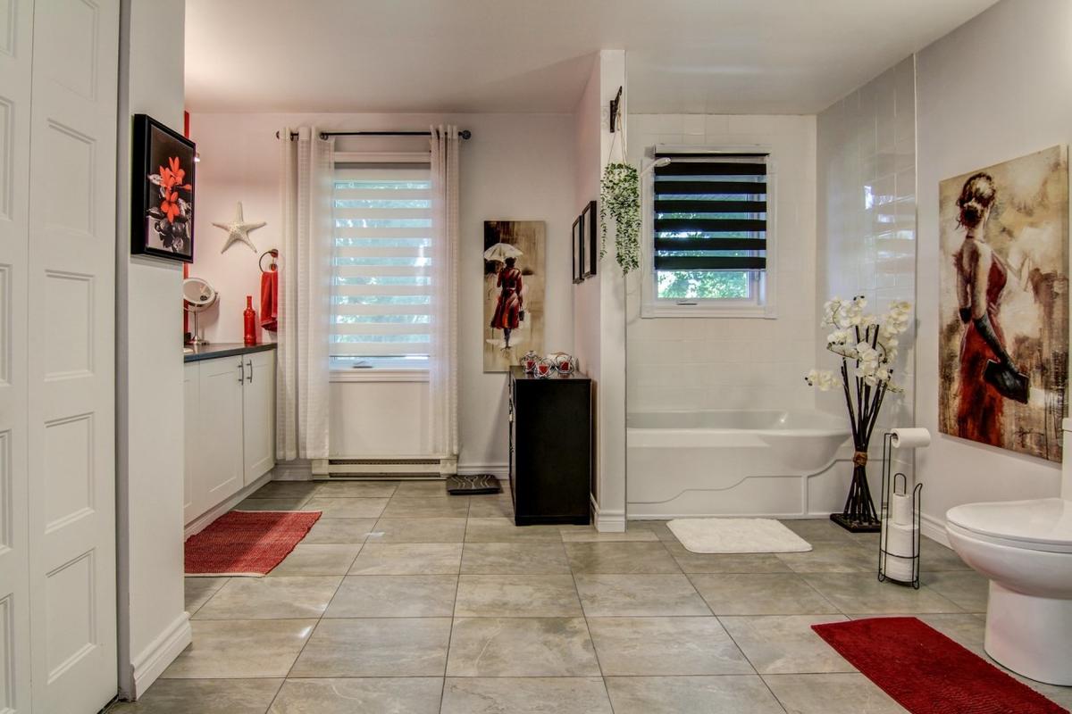 Salle de bain rénovée