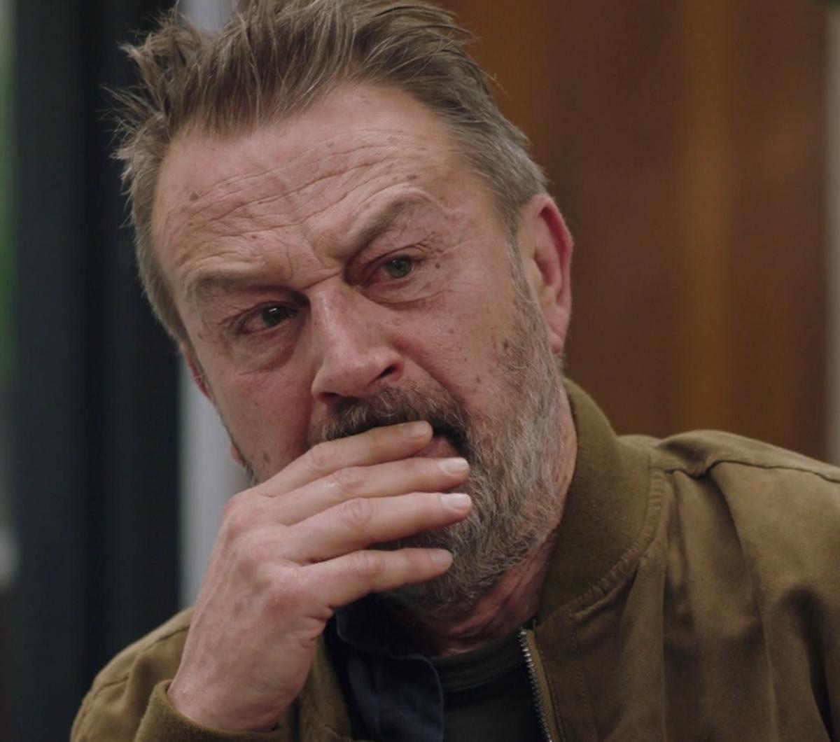 Richard Robitaille dans son rôle de Claude Vachon dans Indéfendable