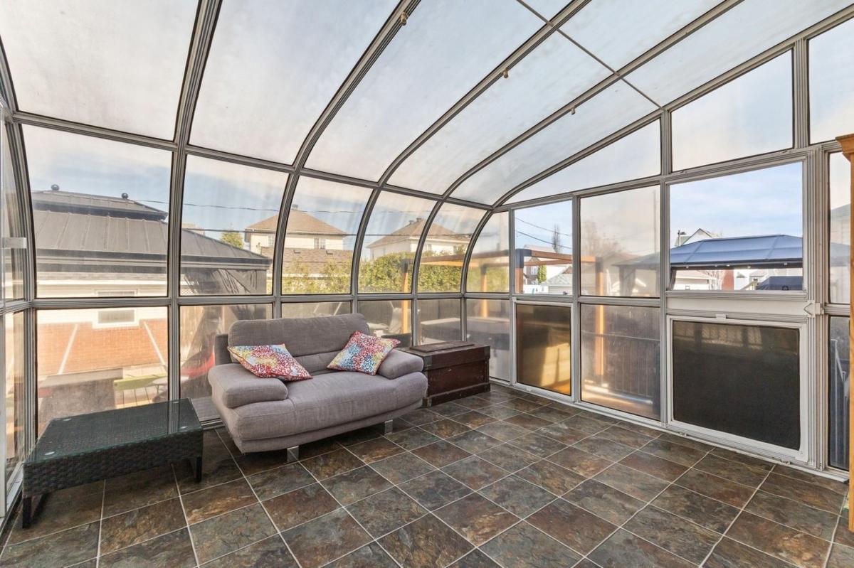 Vue intérieure du solarium