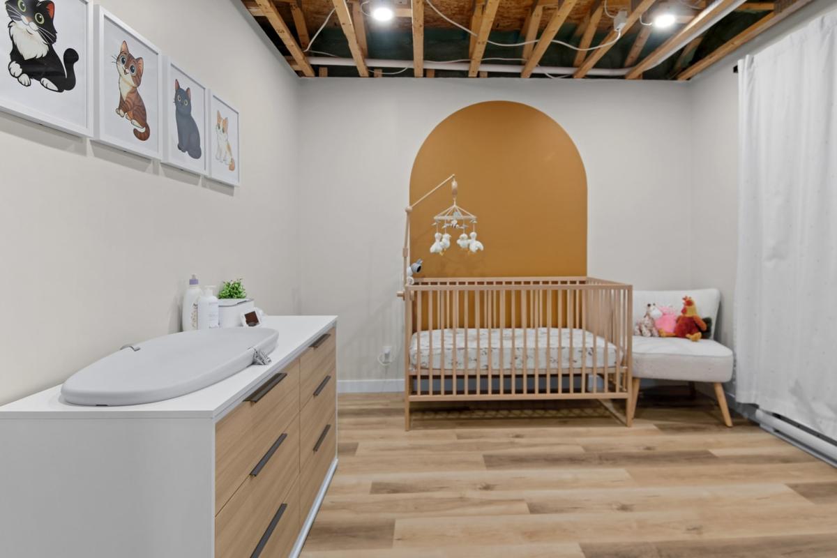 Chambre au sous-sol
