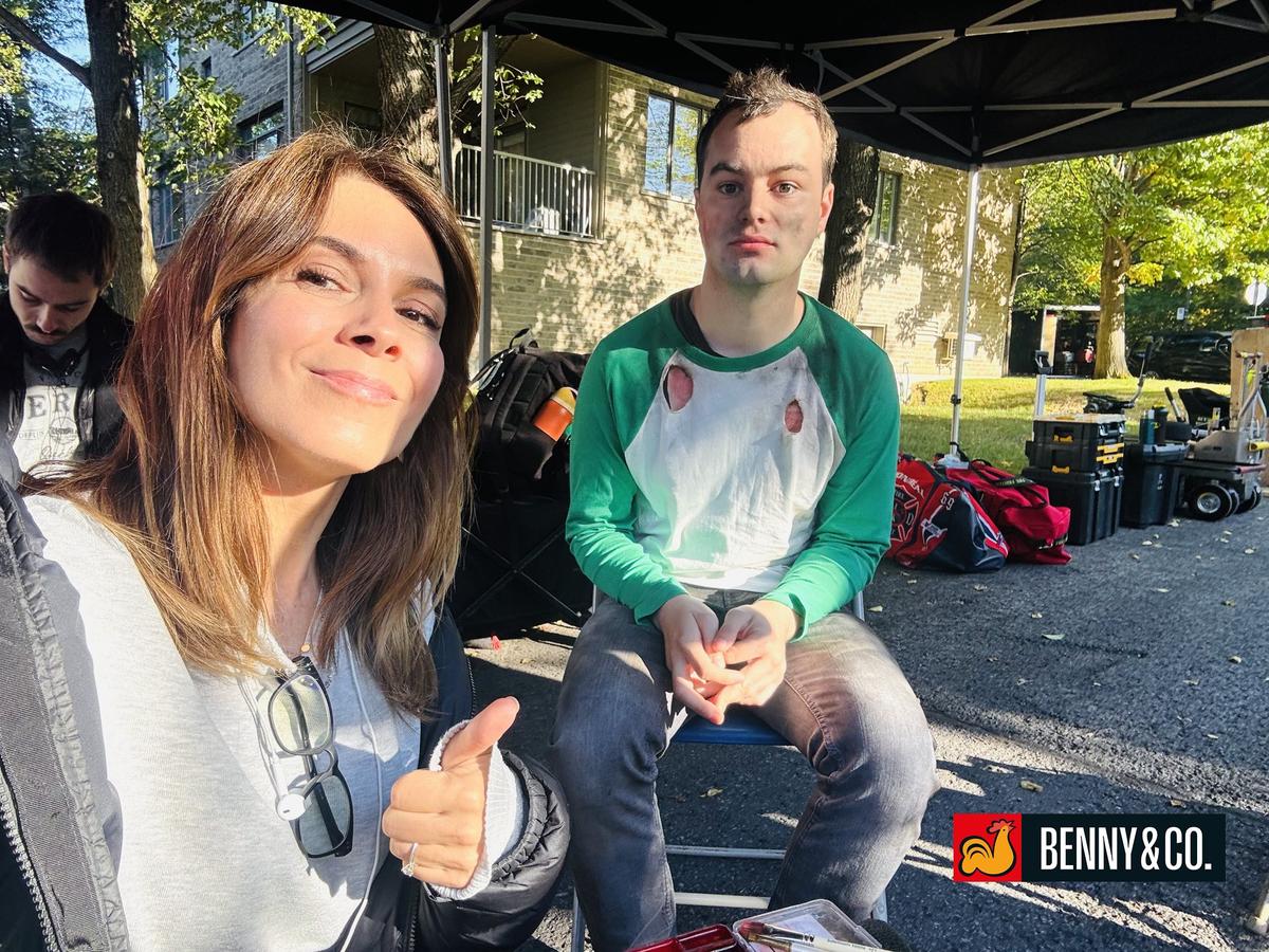 Julie Perreault et Benjamin Gratton