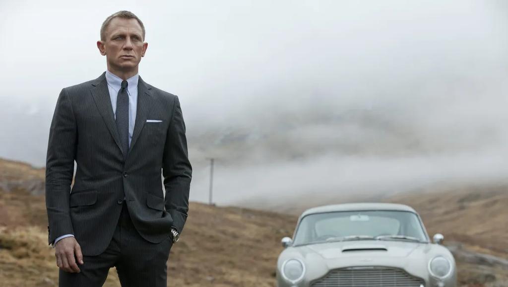 Daniel Craig dans James Bond: Skyfall