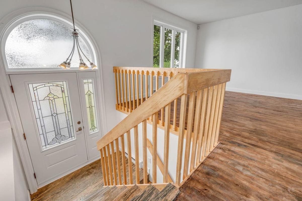 Détail de l'escalier