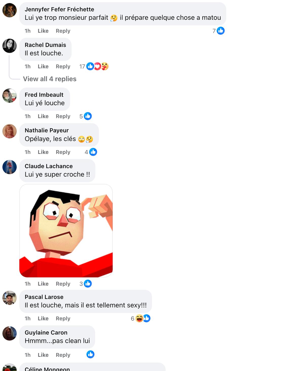 Commentaires sur Louis Brazeau dans Antigang