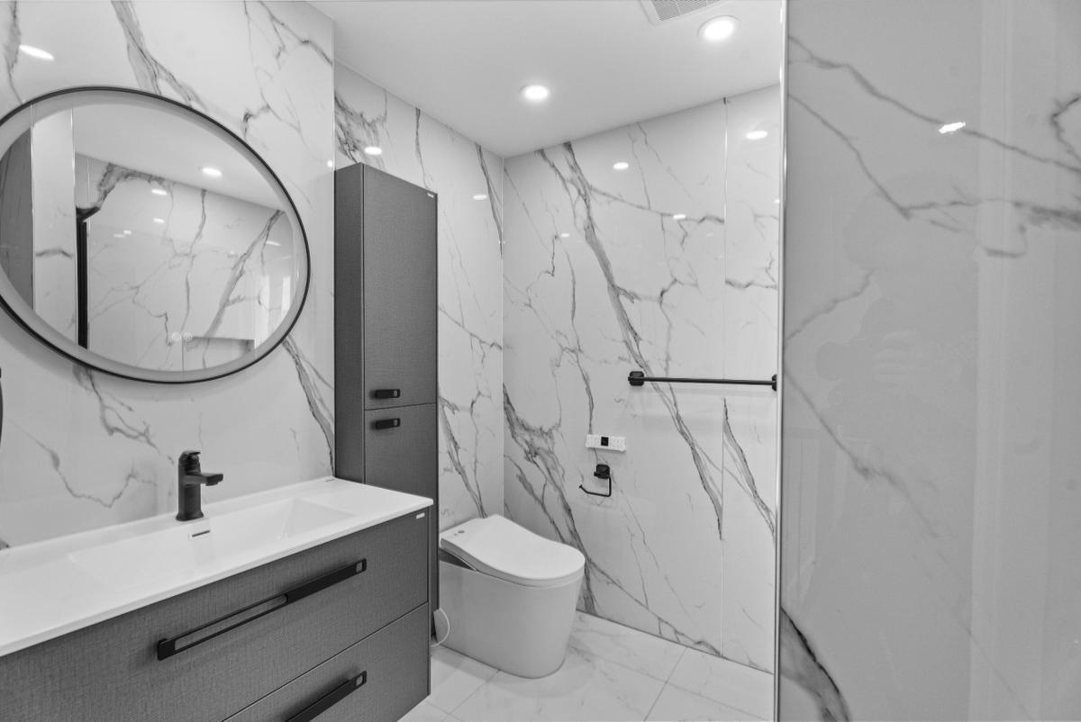 Salle de bain rénovée