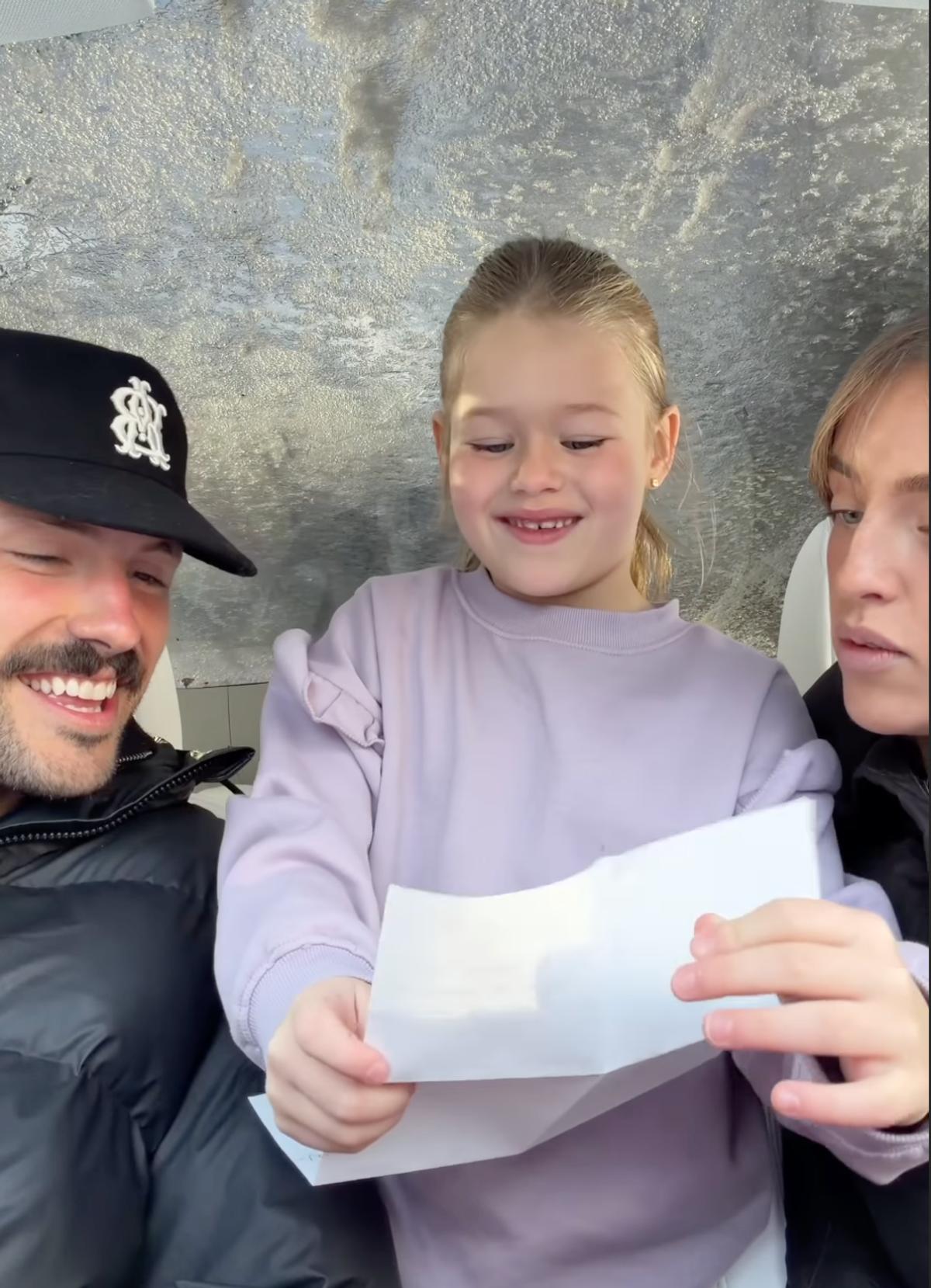 Alicia Moffet et sa famille