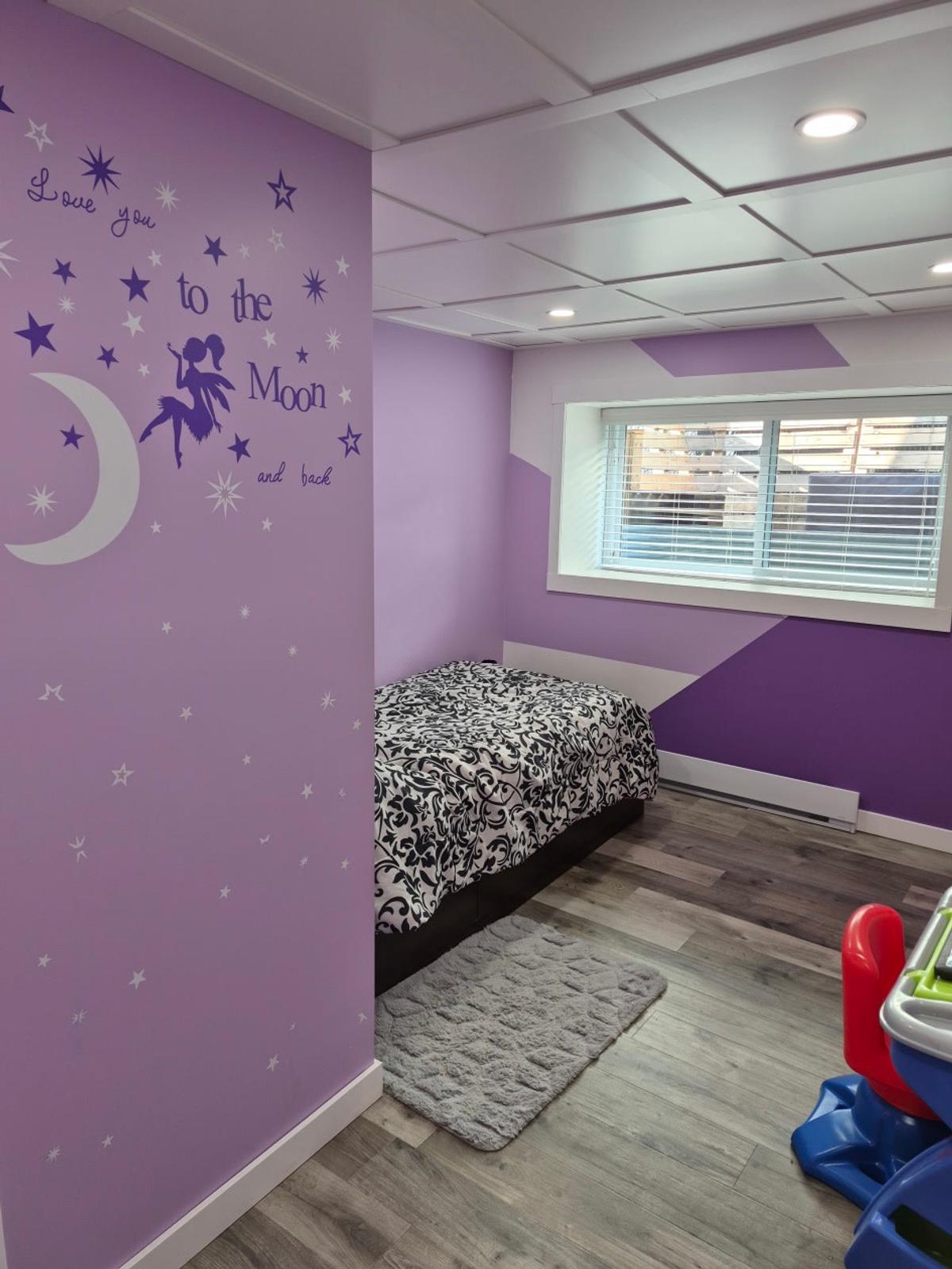 Chambre au sous-sol