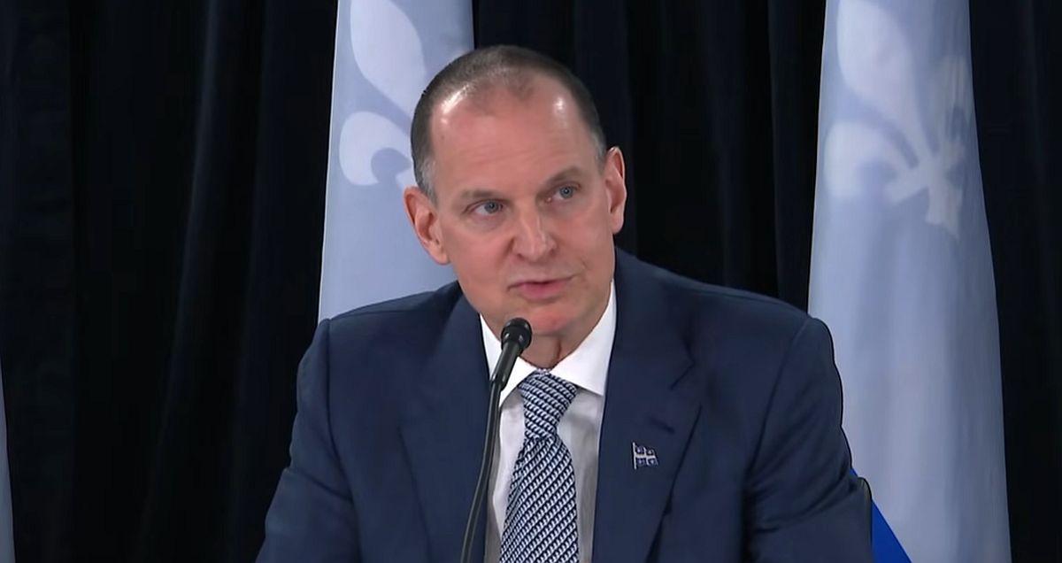 Capture vidéo YouTube - cpac, Eric Girard, ministre des Finances du Québec