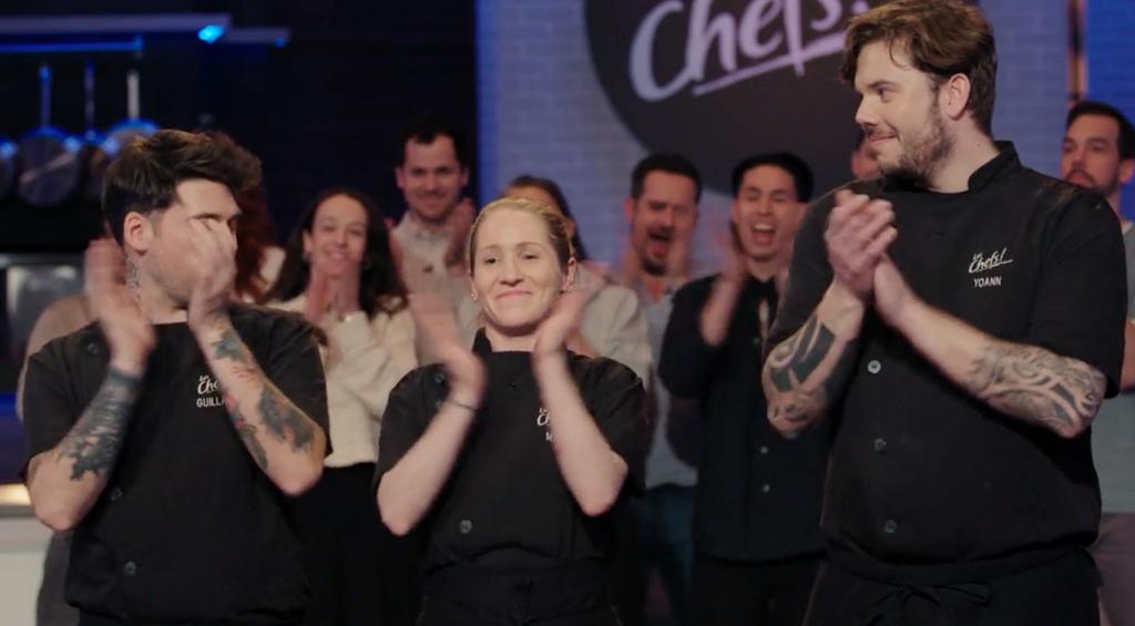 Les 3 finalistes de Les Chefs
