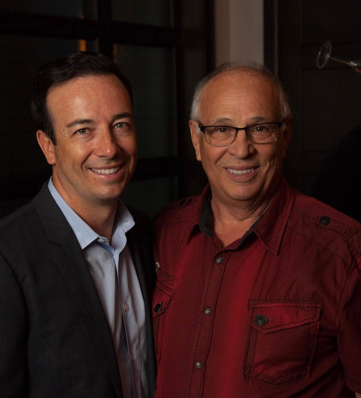 Luc Poirier et son père