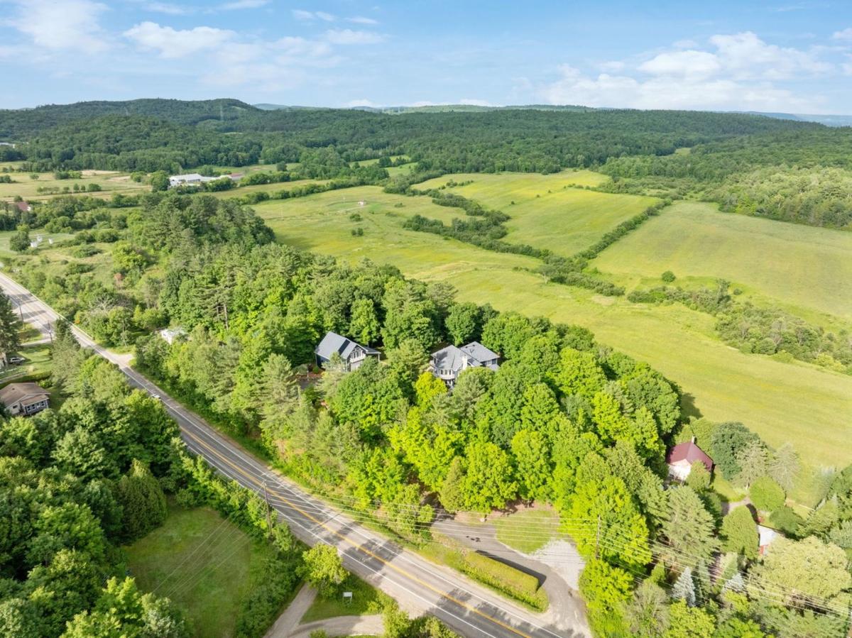 Vue aérienne panoramique