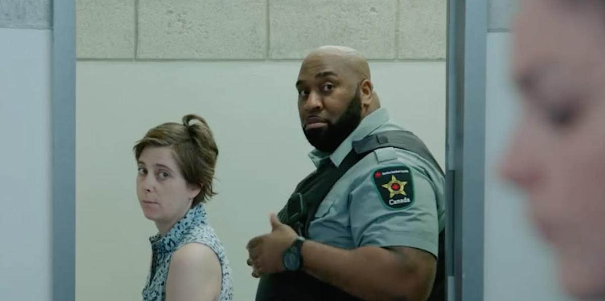 Ève Landry et Goûchy Boy dans Unité 9