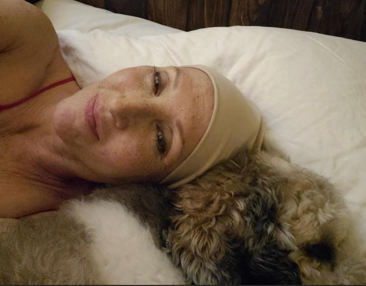 Julie Drolet et son chien